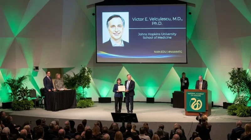 National Academy of Medicine Honors Victor Velculescu for Advancing Precision Oncology