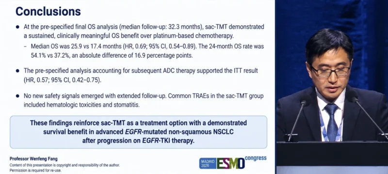 Ahmet Dirican: ESMO 2026 Highlights a Landmark OS Gain With Sac-TMT in EGFR-Mutant NSCLC 2 Ahmet Dirican