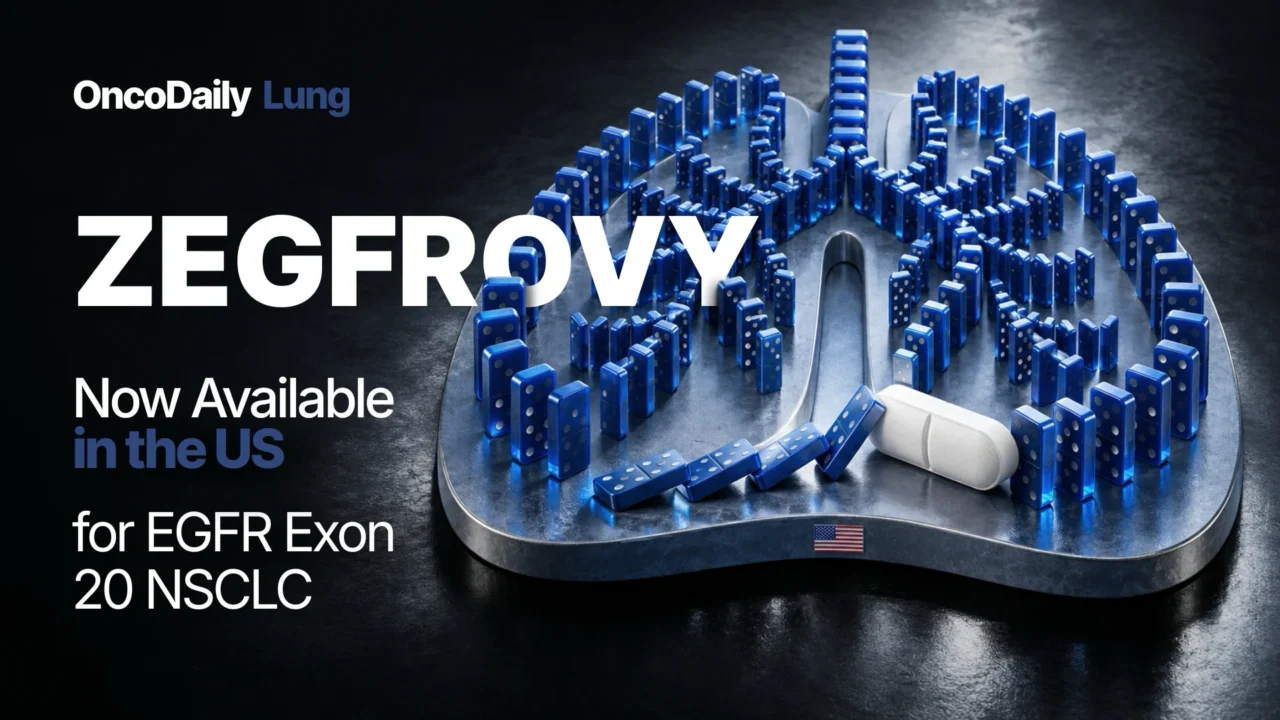 Sunvozertinib (ZEGFROVY) Now Available in the US for Post-Platinum EGFR Exon 20 Insertion NSCLC