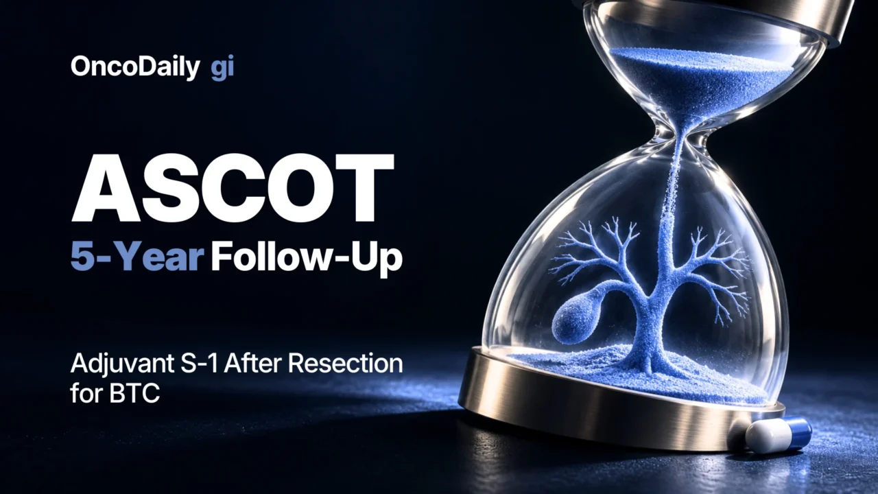 ASCOT 5-Year Follow-Up: Adjuvant S-1 After Resection for BTC