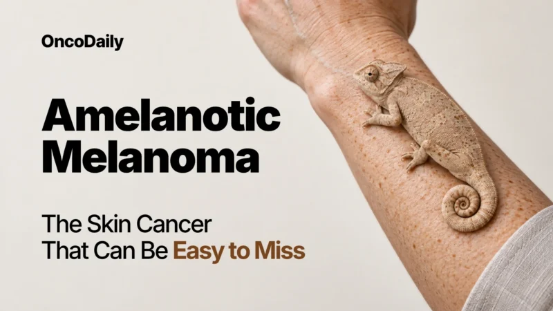 Amelanotic Melanoma: The Skin Cancer That Can Be Easy to Miss