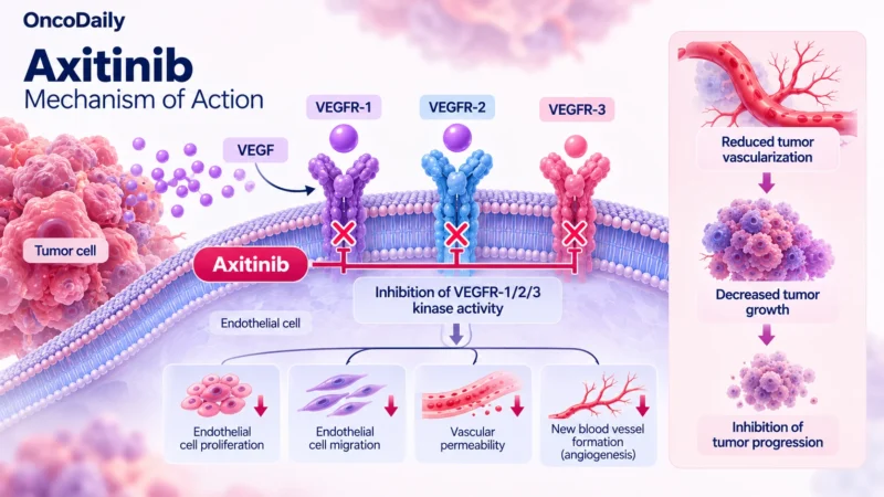 Axitinib (Inlyta): Understanding Its Mechanism, Dosing, Clinical Uses, and Role in Advanced Renal Cell Carcinoma 1 Axitinib OncoDaily