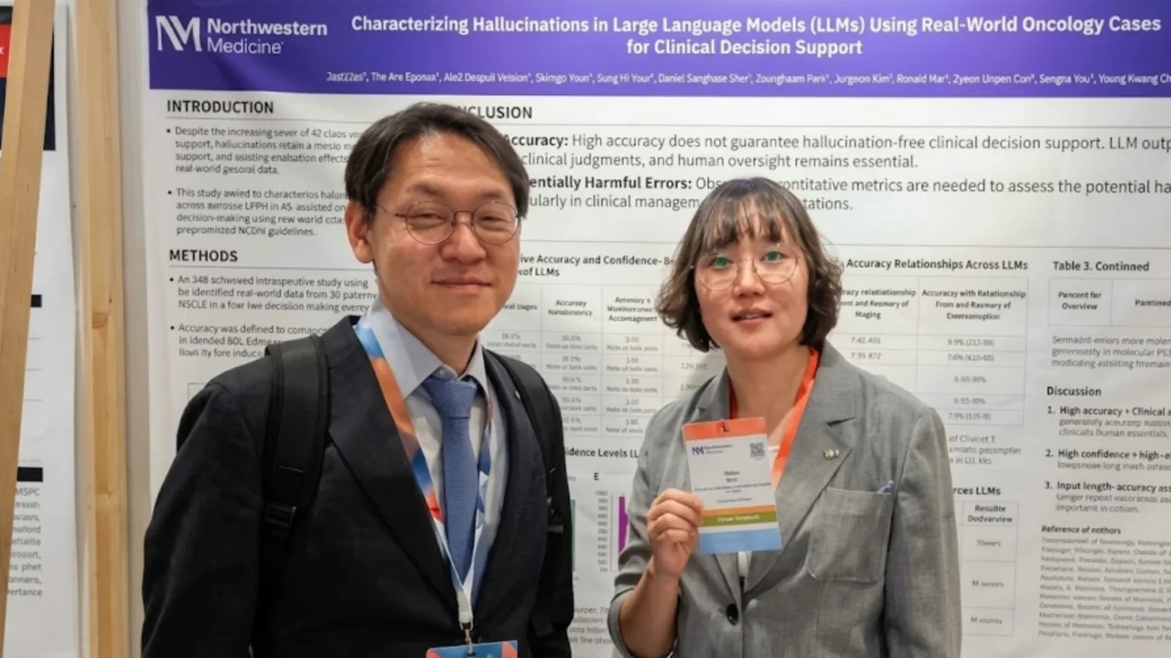 Young Kwang Chae: Proud to Present Lurie Cancer Center’s Latest Research on AI Safety at ESMO 2026