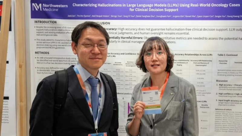 Young Kwang Chae: Proud to Present Lurie Cancer Center’s Latest Research on AI Safety at ESMO 2026