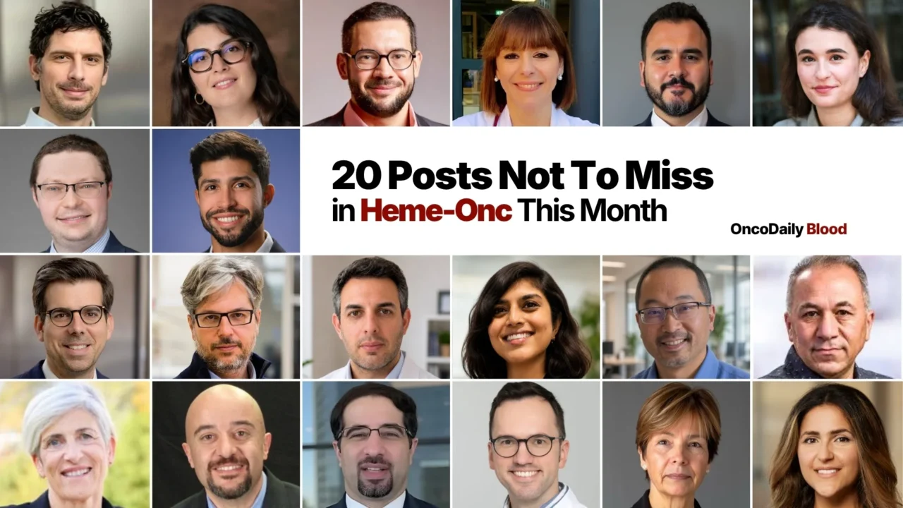 20 Heme-Onc Posts Not to Miss from October