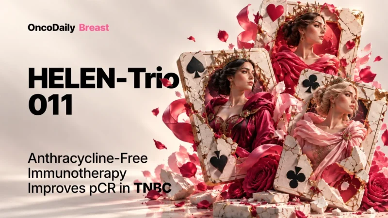 Paolo Tarantino: New Evidence for Anthracycline-Free Chemoimmunotherapy in TNBC