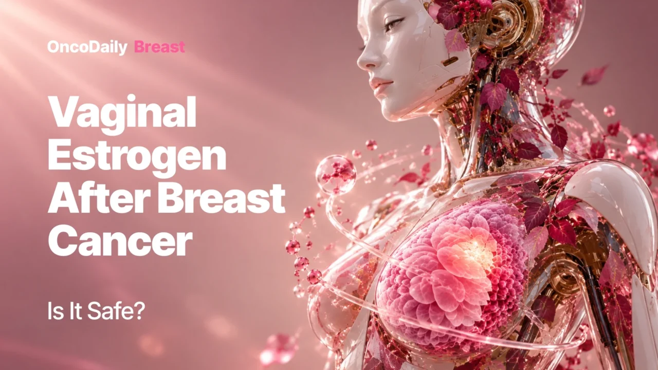 Vaginal Estrogen After Breast Cancer: New Review Supports Low-Dose Therapy for Refractory GSM, with Important Caution for Aromatase Inhibitor Users