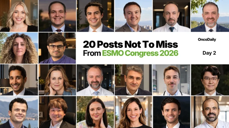 20 Posts Not to Miss from ESMO Congress 2026: Day 2