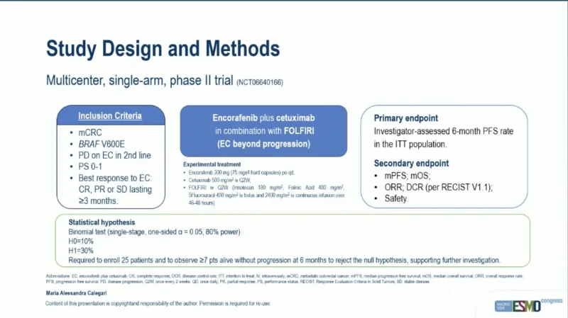 ECLYPse at ESMO 2026: Encorafenib + Cetuximab Beyond Progression With FOLFIRI in BRAF V600E mCRC 2 ECLYPse design
