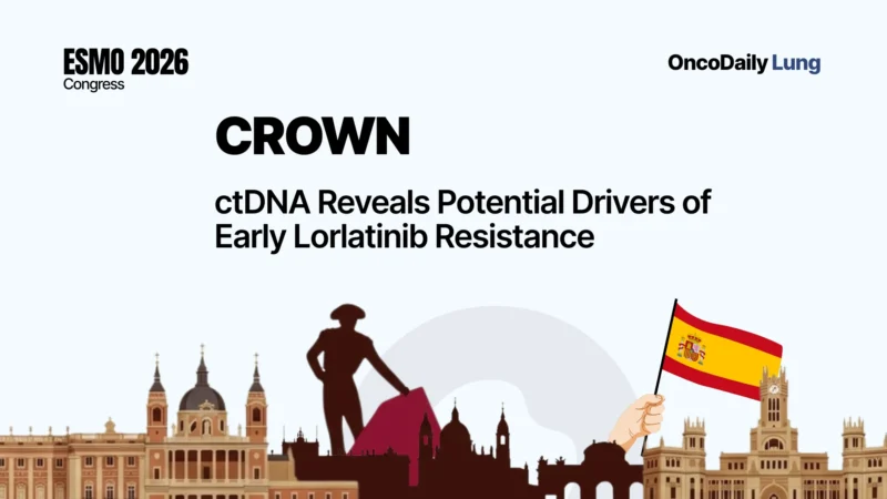 CROWN: ctDNA Analysis Identifies Genomic Features Linked to Early Lorlatinib Progression in ALK+ NSCLC