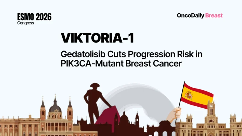 VIKTORIA-1: Gedatolisib Maintains Strong PFS Benefit in PIK3CA-Mutant Breast Cancer With Visceral Disease