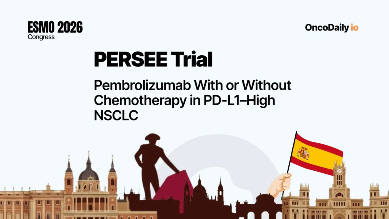 PERSEE Trial: Pembrolizumab With or Without Chemotherapy in PD-L1–High NSCLC