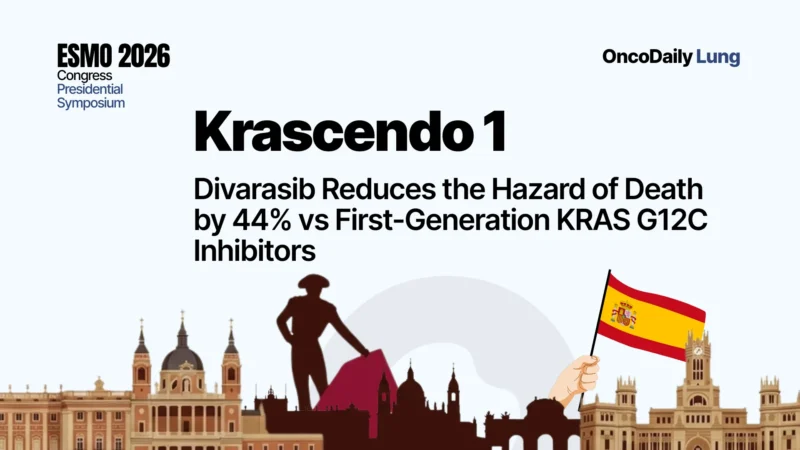 Krascendo 1 Phase III: Divarasib Significantly Improves Overall Survival and Progression-Free Survival Versus Sotorasib or Adagrasib in KRAS G12C-Mutated NSCLC