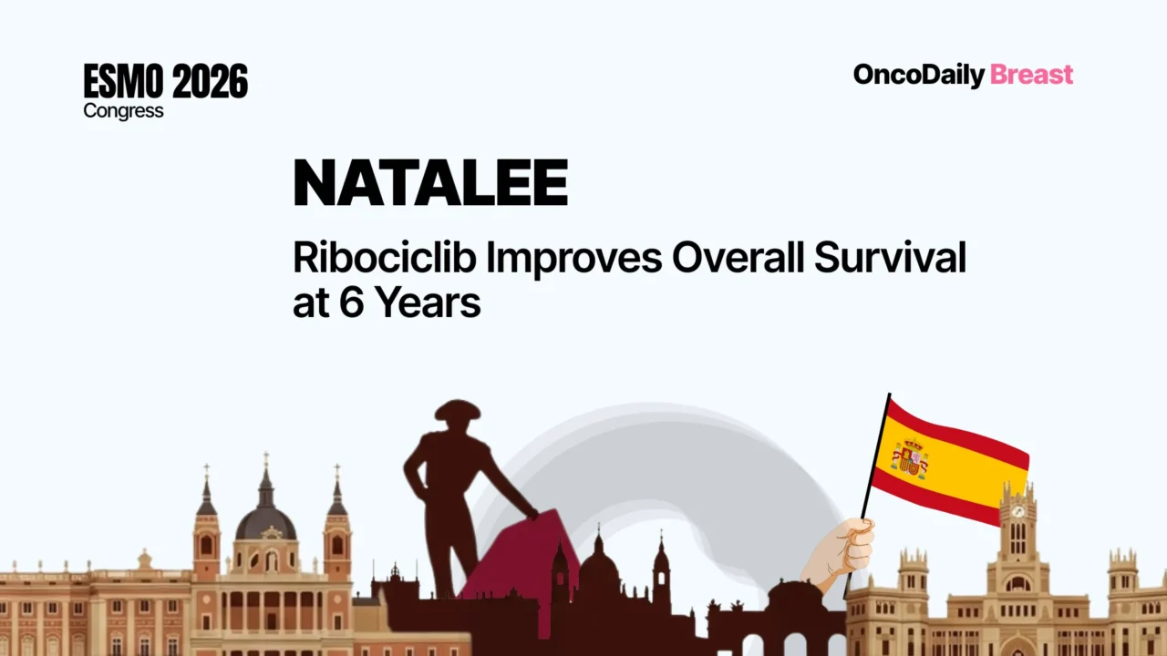 NATALEE: Ribociclib Delivers Overall Survival Benefit at 6 Years in HR+/HER2− Early Breast Cancer