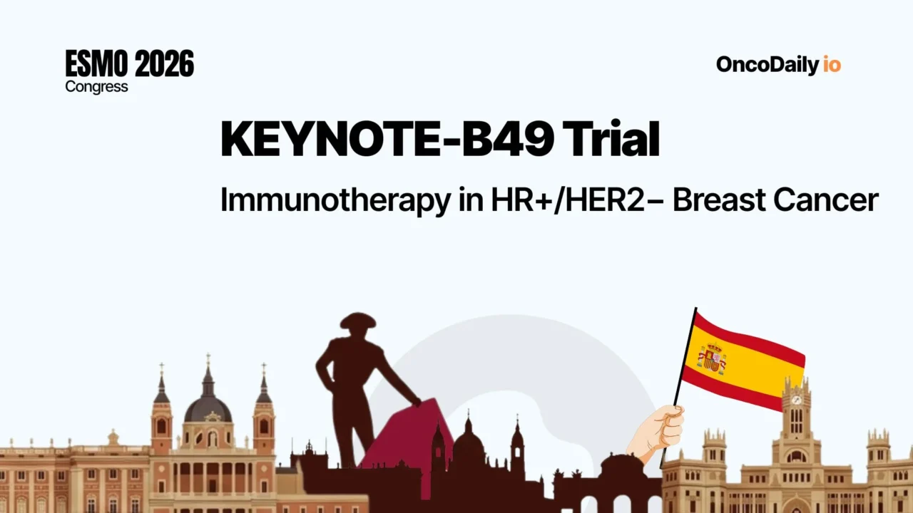 KEYNOTE-B49 Trial: Immunotherapy in HR+/HER2− Breast Cancer