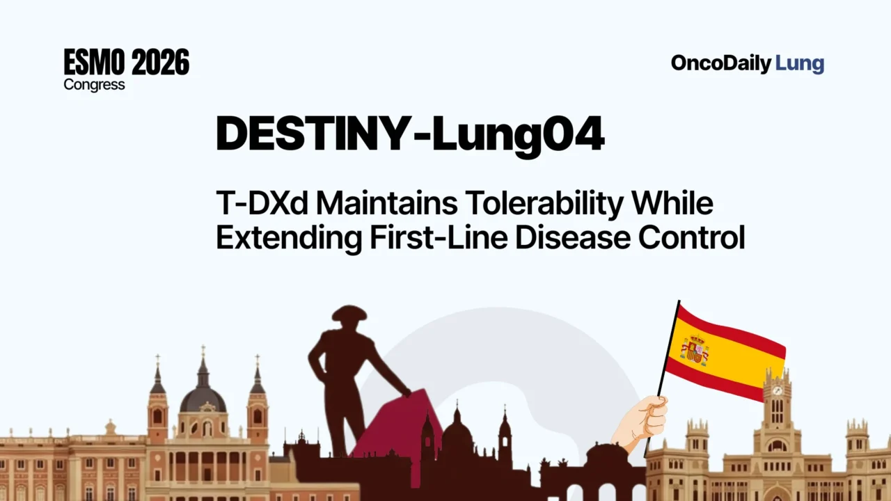 DESTINY-Lung04: T-DXd Delays Pulmonary Symptom Deterioration Without Greater Overall Treatment Bother in HER2-Mutant NSCLC