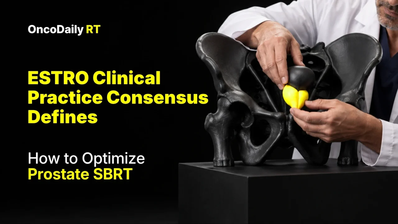 ESTRO Clinical Practice Consensus Defines How to Optimize Prostate SBRT