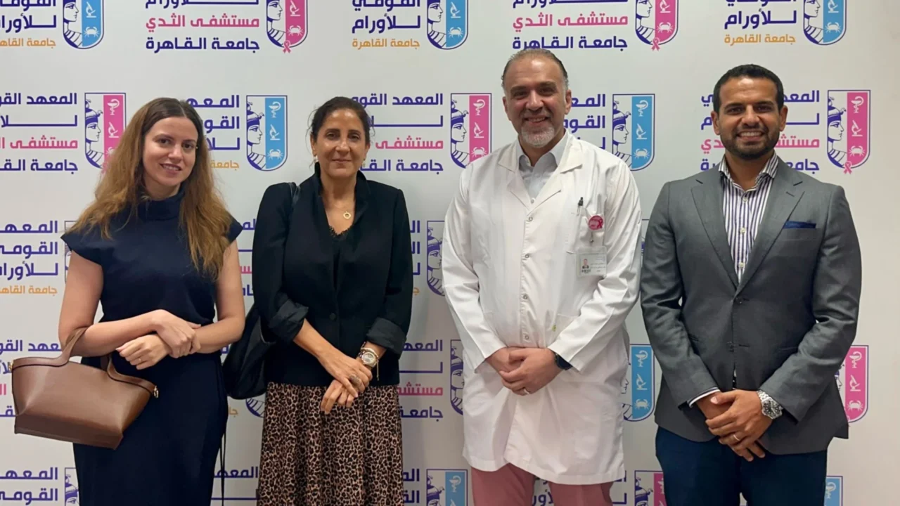 Emad Shash: Welcoming Novartis Egypt Leaders to Cairo University’s Breast Cancer Center