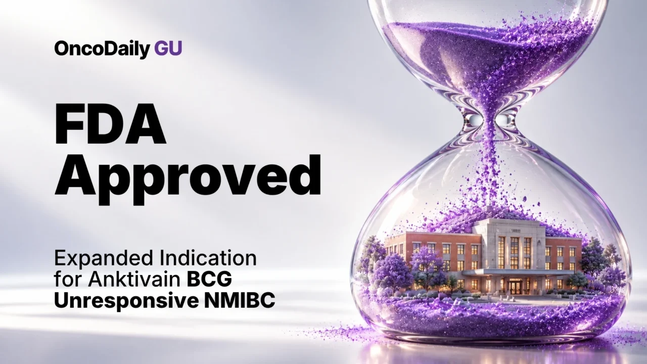 FDA Approves Expanded Indication for Anktiva in BCG-Unresponsive NMIBC