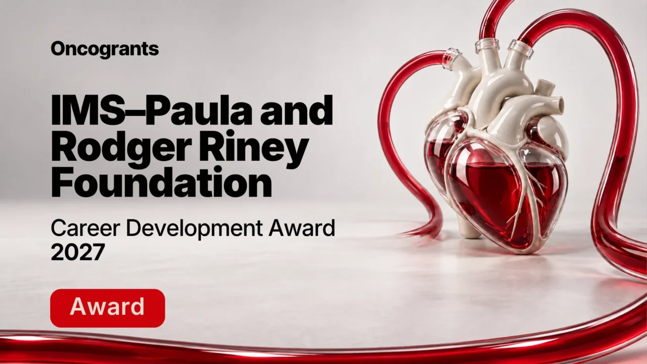 IMS–Paula and Rodger Riney Foundation Career Development Award 2027