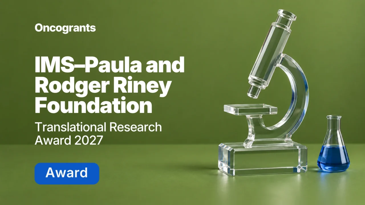 IMS–Paula and Rodger Riney Foundation Translational Research Award 2027