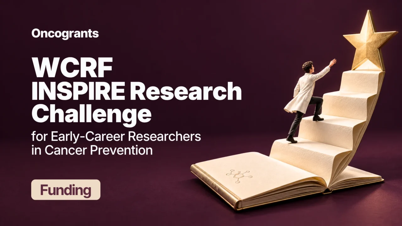 World Cancer Research Fund Network INSPIRE Research Challenge 2026–2027