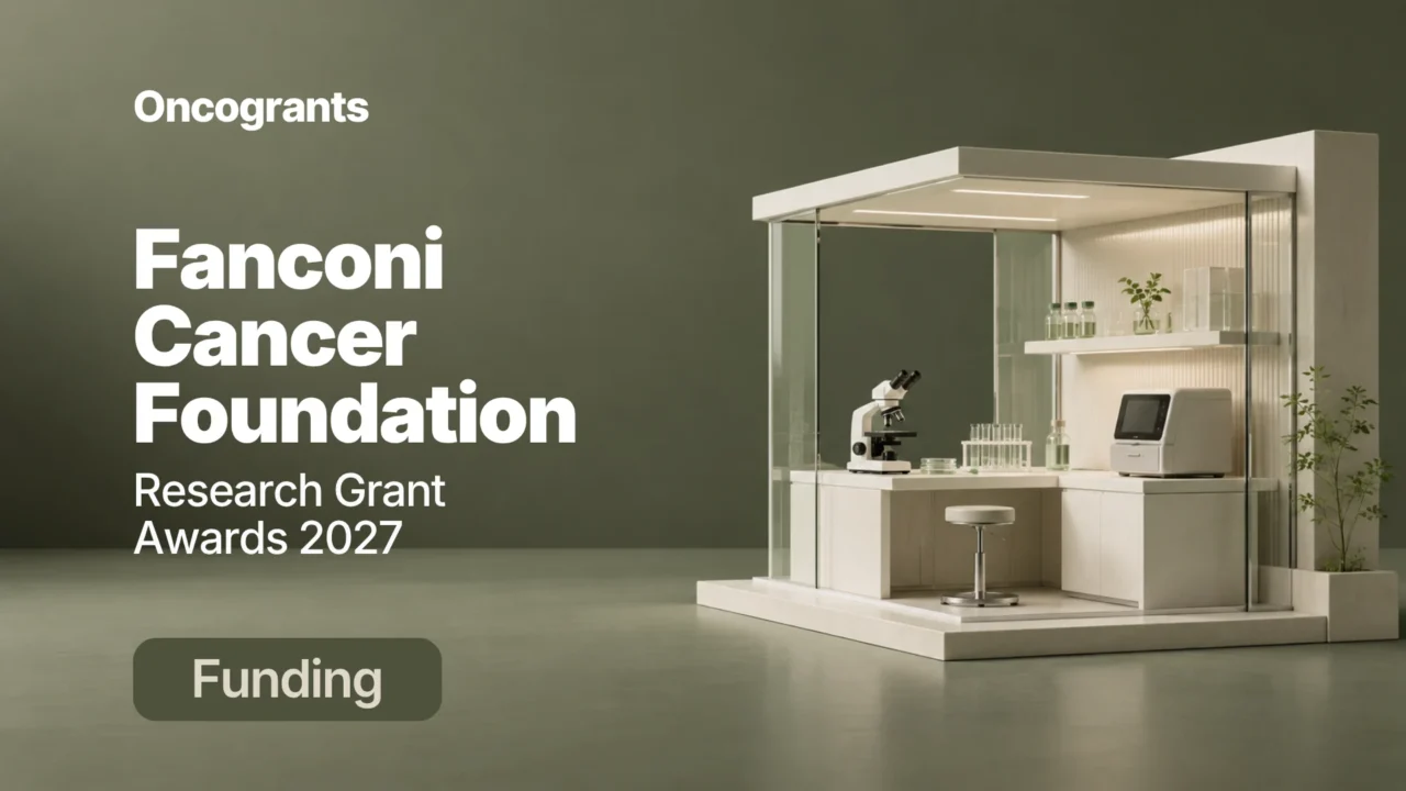 Fanconi Cancer Foundation Research Grant Awards 2027