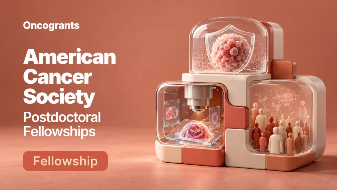 American Cancer Society Postdoctoral Fellowships