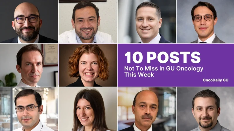 10 Must-Read Posts In GU Oncology This Week