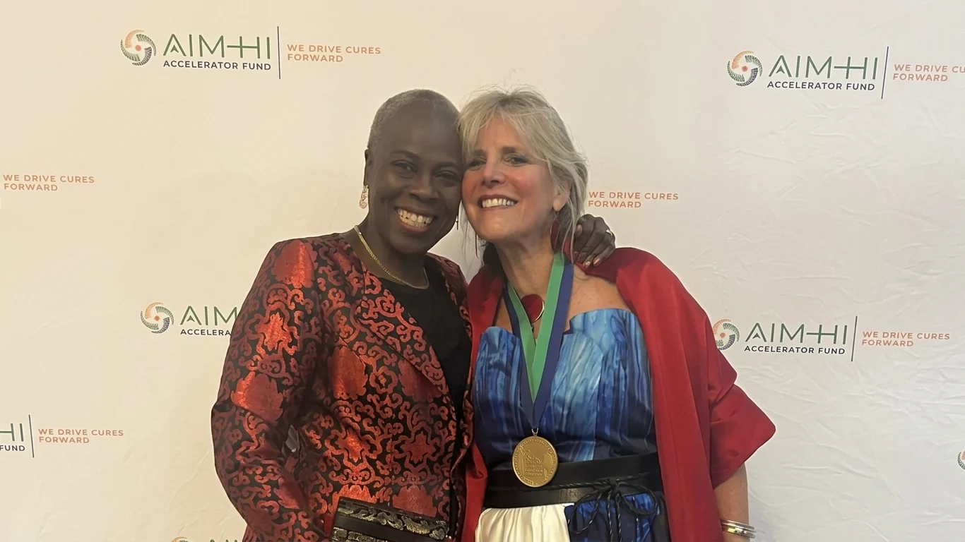 Laura Esserman: Honored to Receive AIM-HI Beacon Award and Celebrate Cancer Research Leaders 2 Laura Esserman