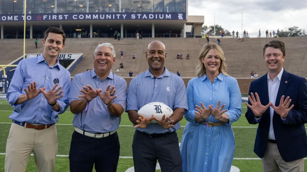 Rice Football Opens New Era With First Game at First Community Stadium – Rice University