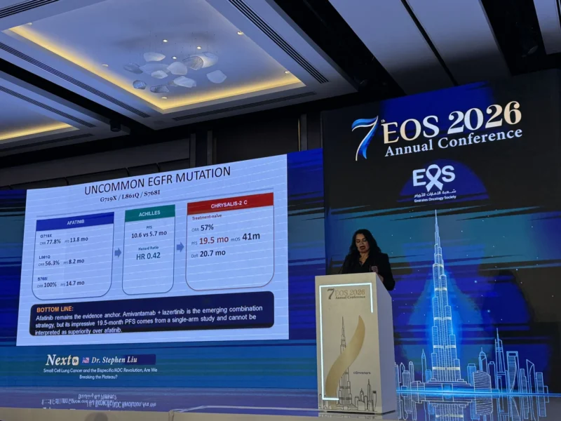 Stephen Liu: Ola Khorshid Discusses EGFR-Mutant NSCLC Management at EOS 2026 2 Stephen Liu