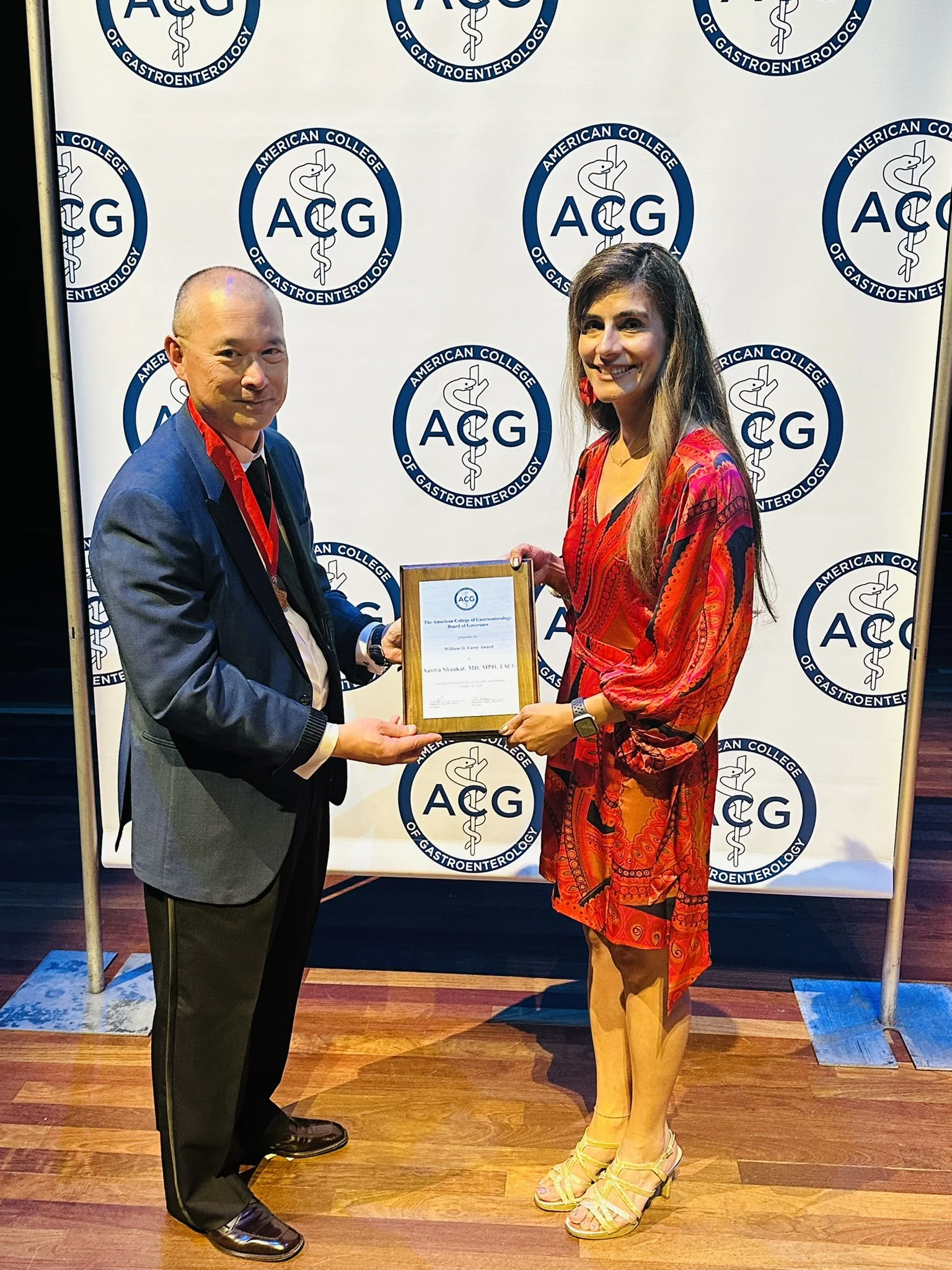 Yan Leyfman: Congratulations to Dr. Aasma Shaukat on Receiving the 2026 ACG William D. Carey Award