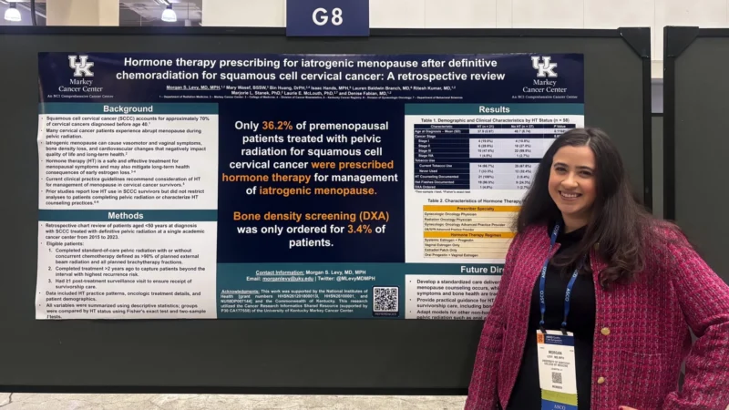 Morgan Levy: Loved Sharing Hormone Therapy Work at ASCOQLTY26!