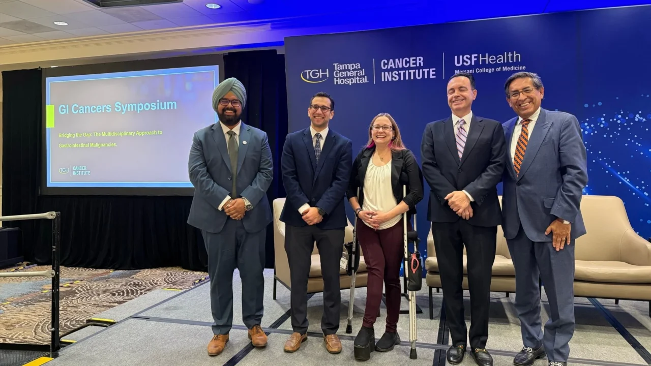 Udhayvir Grewal Discusses Disparities in GI Cancer Care at Tampa General Hospital Cancer Institute Symposium