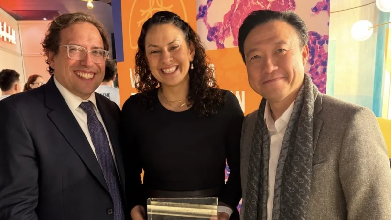 Narjust Florez: Honored to Receive an Award at ESMO 2026 as a Leading Voice in the Fight Against Lung Cancer