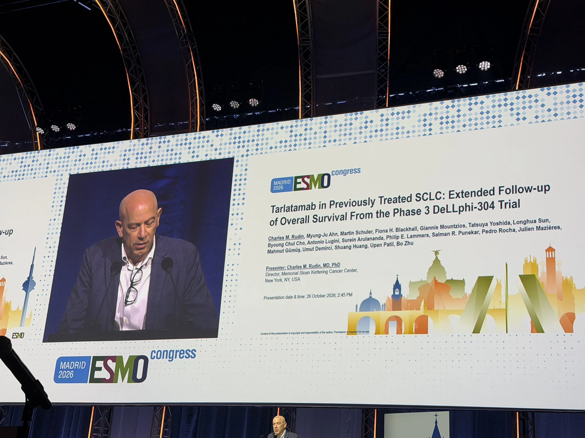Giannis Mountzios: Does Tarlatamab Provide Long Term Benefit to Responding Patients? 2 Giannis Mountzios: Does Tarlatamab Provide Long Term Benefit to Responding Patients?