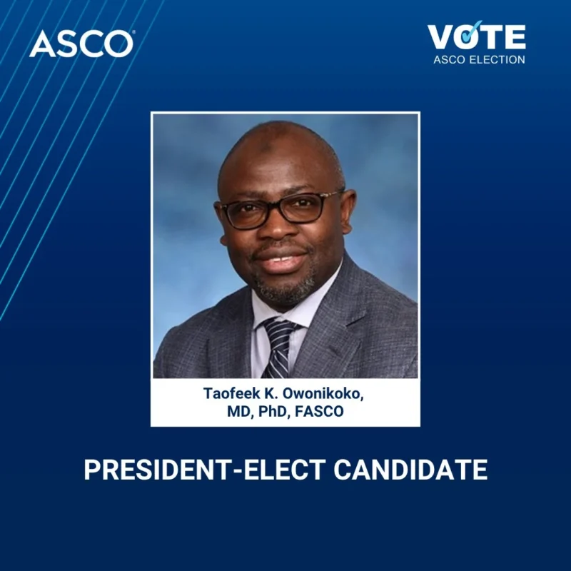 Amy Moore: Taofeek Owonikoko Would Be Incredible as ASCO President-Elect 2 Amy Moore