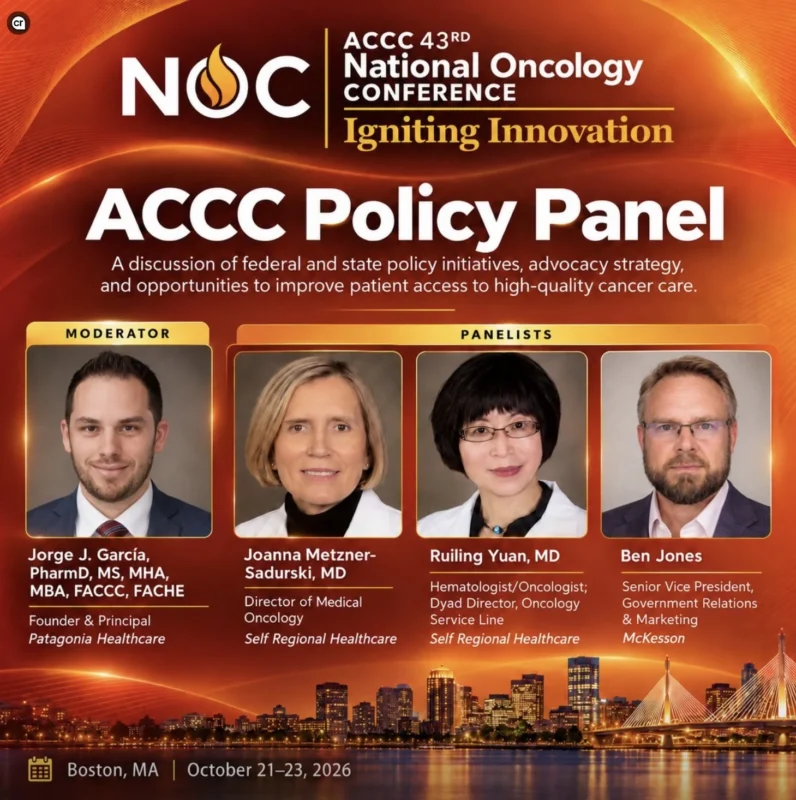Jorge García and Ruiling Yuan Lead Critical Dialogue on the Future of Cancer Care at ACCC 2026 2 Jorge Garcia