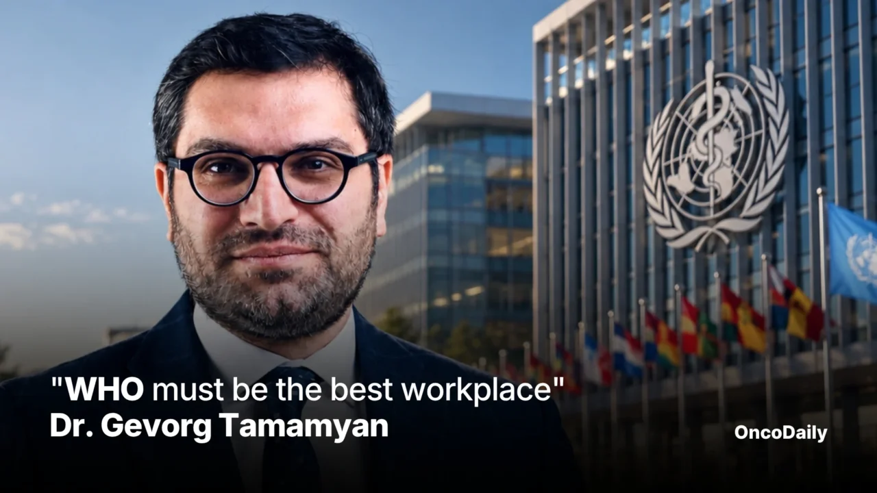 “WHO must be the best workplace” – Dr. Gevorg Tamamyan