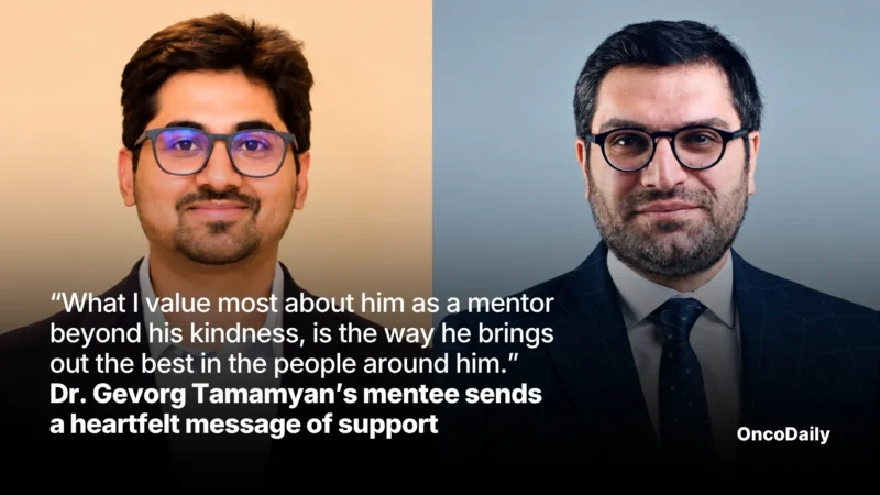 “What I Value Most About Him as a Mentor, Beyond His Kindness, Is the Way He Brings Out the Best in the People Around Him” – Dr. Gevorg Tamamyan’s Mentee Shares a Heartfelt Message of Support