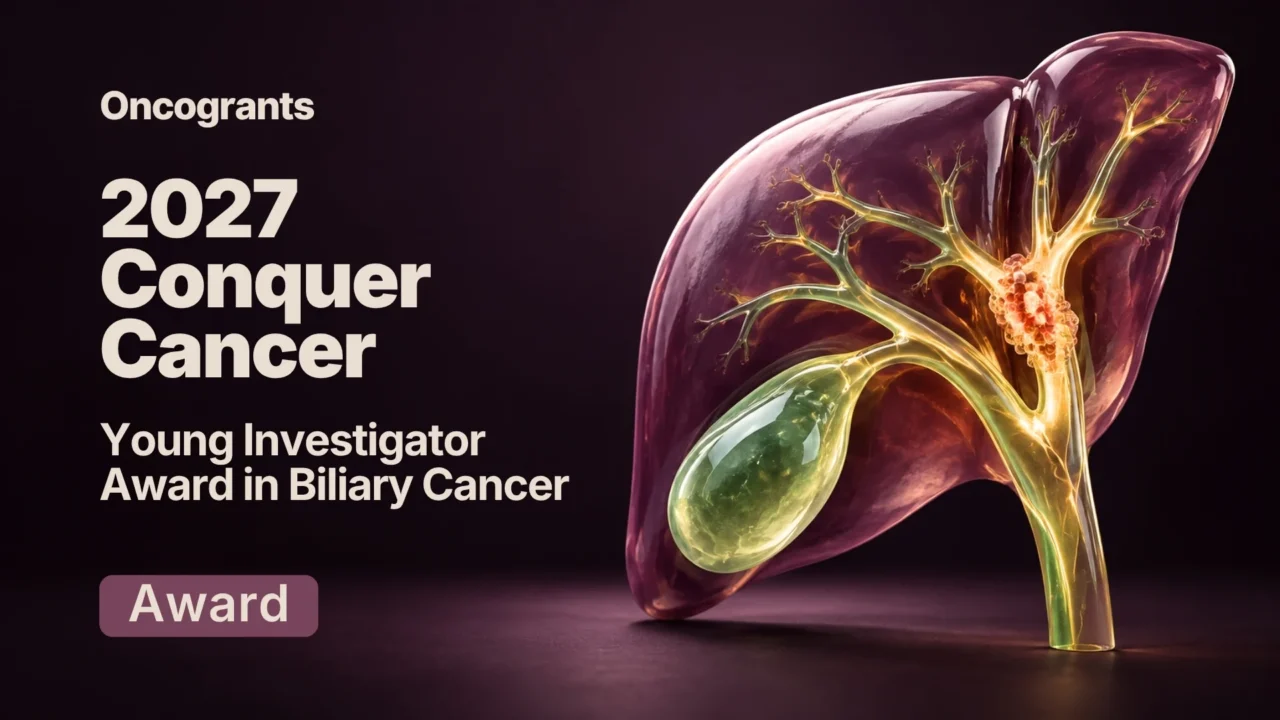 2027 Conquer Cancer Young Investigator Award in Biliary Cancer