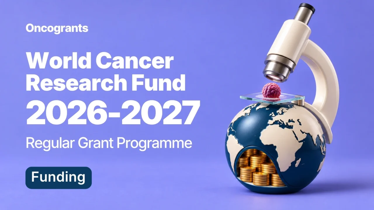 World Cancer Research Fund 2026–2027 Regular Grant Programme