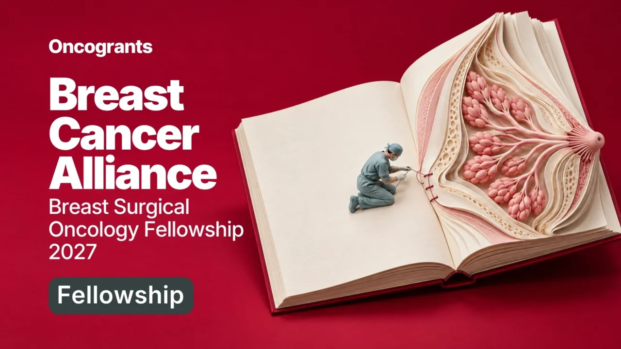 Breast Cancer Alliance Breast Surgical Oncology Fellowship 2027