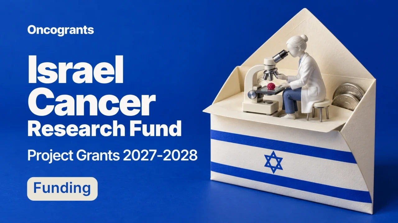 Israel Cancer Research Fund — Project Grants 2027–2028