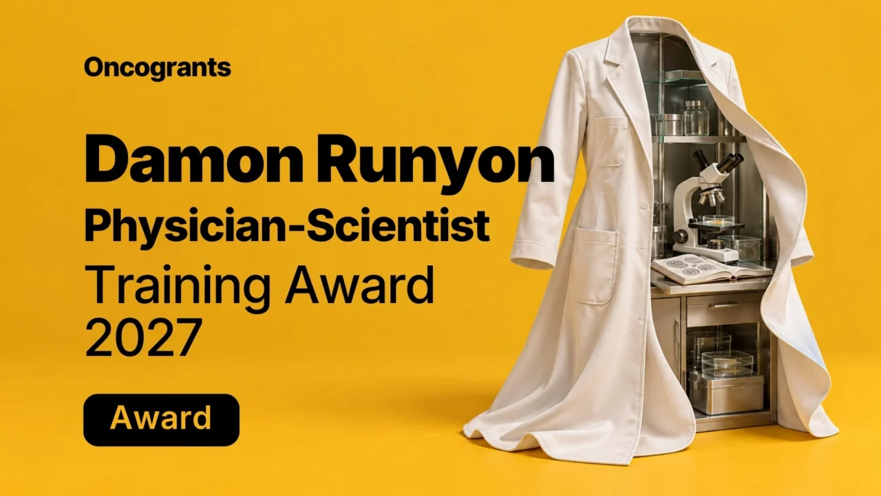Damon Runyon Physician-Scientist Training Award 2027