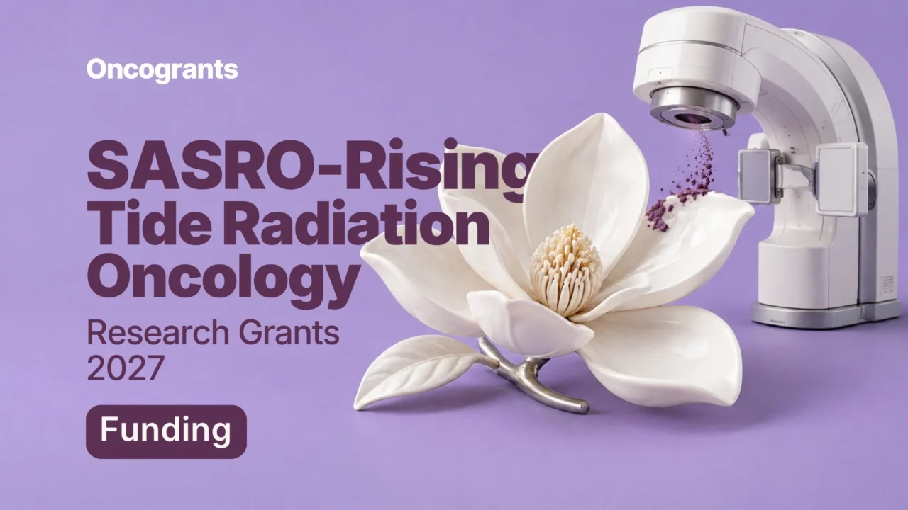 SASRO–Rising Tide Radiation Oncology Research Grants 2027