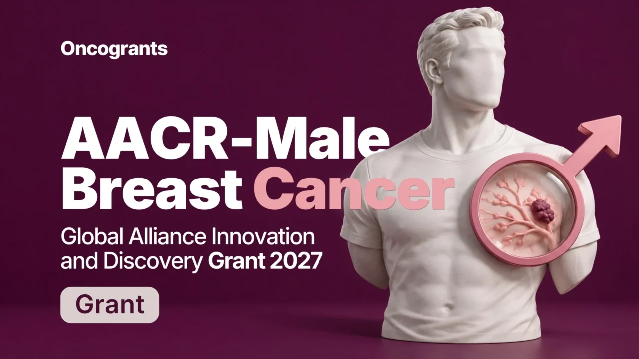 AACR–Male Breast Cancer Global Alliance Innovation and Discovery Grant 2027