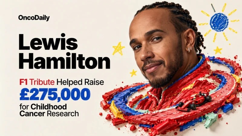 How Lewis Hamilton and F1 Helped Raise £275K for Childhood Cancer Research