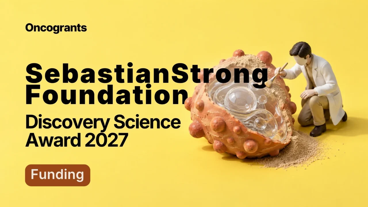 SebastianStrong Foundation Discovery Science Award 2027
